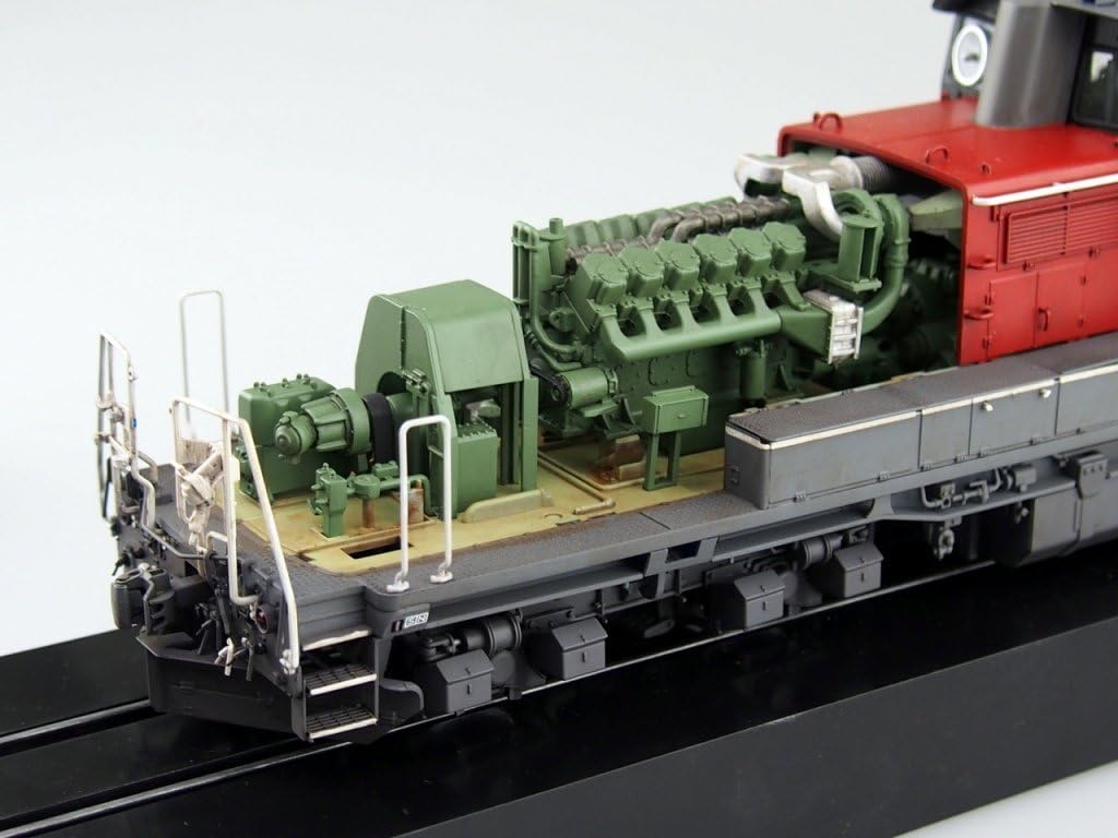 Aoshima 009987 1/45 Bunka Kyozai Co., Ltd. Train Museum OJ Series No.3 Diesel Locomotive DD51 Updated Color Super Detail - BanzaiHobby