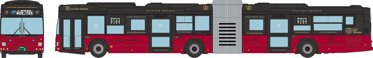 TOMYTEC The Bus Collection Gifu Bus GIFU RED OMNIBUS