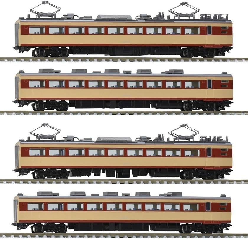 TOMIX 98591 N Gauge JNR 485 (489) Series AU13 Powered Car Extension Set M (4 cars) - BanzaiHobby