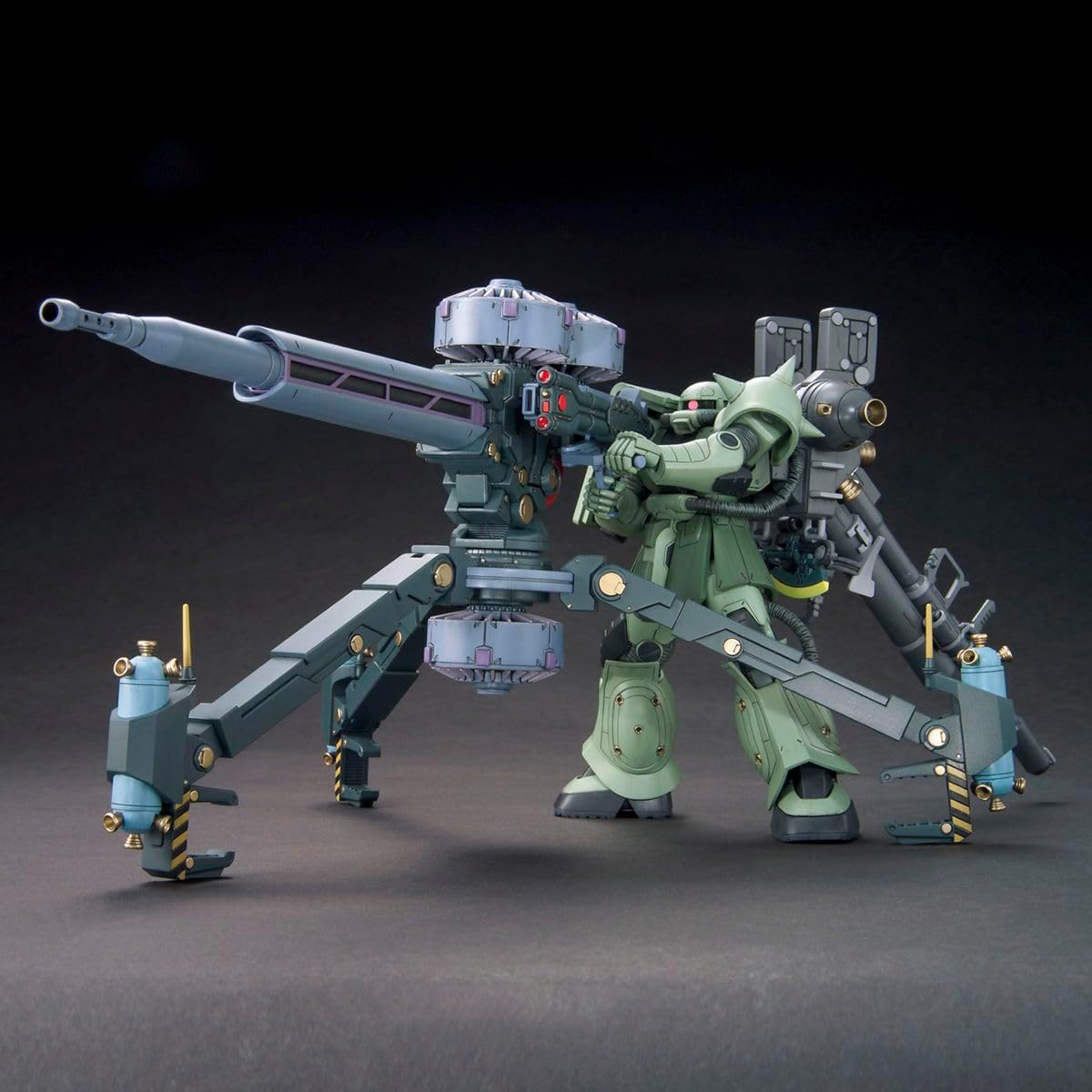 Bandai 1/144 HG MS-06 Zaku II + Big Gun (Gundam Thunderbolt Ver.)