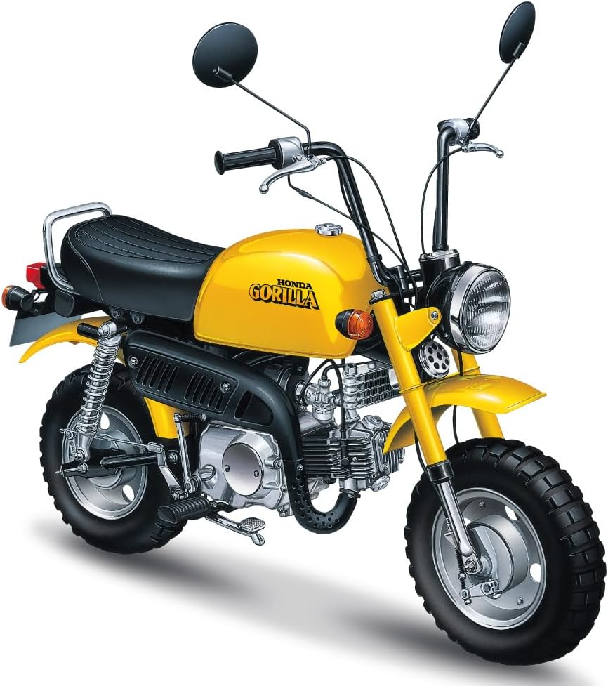 Aoshima 068939 1/12 Bunka Kyozai The Bike Series No.73 Honda Z50J Gorilla '78 Custom Takekawa Specifications Ver.2 - BanzaiHobby