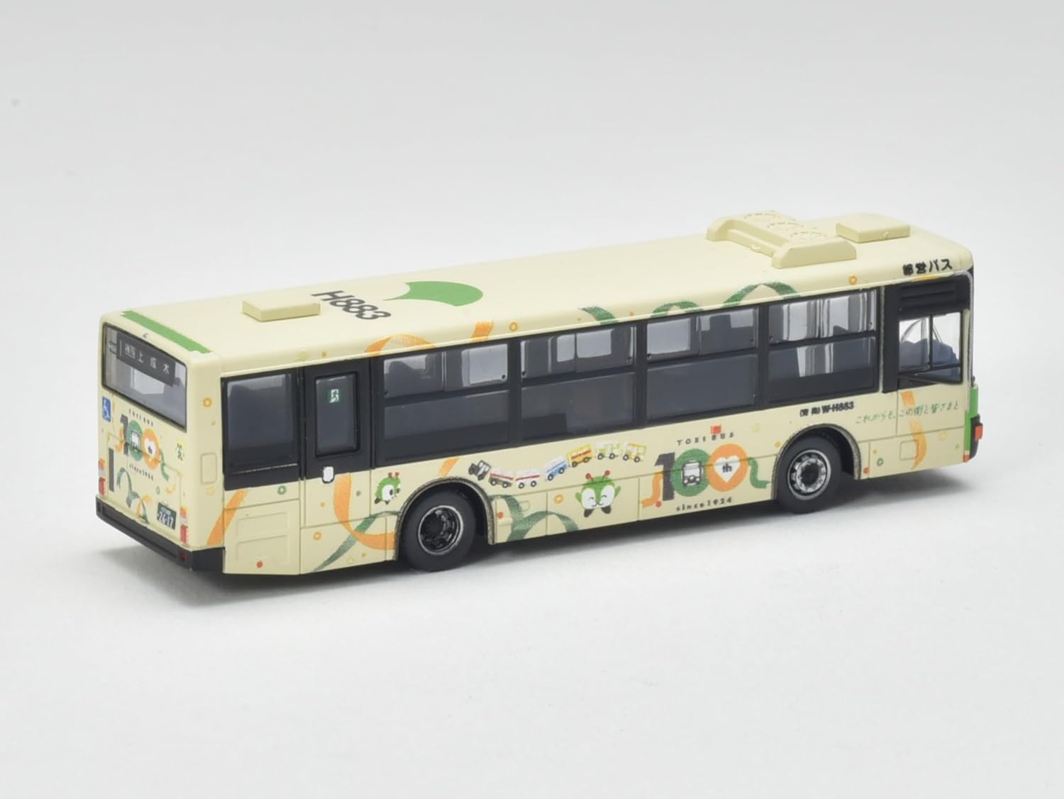 TOMYTEC The Bus Collection Tokyo Metropolitan Bureau of Transportation Toei Bus 100th Anniversary Design Special Case - BanzaiHobby