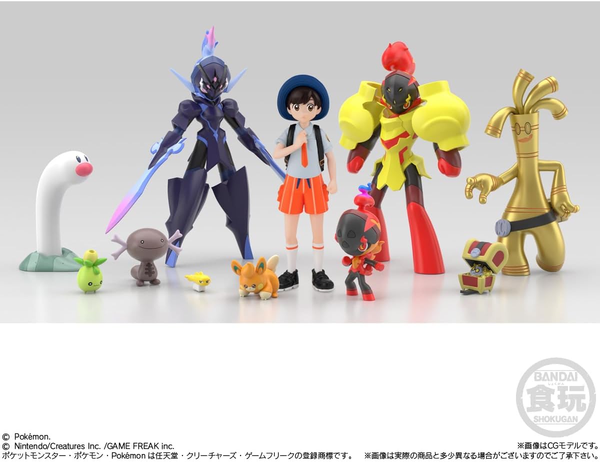 Bandai Pokemon Scale World Paldea Region 2 (Set of 10) - BanzaiHobby