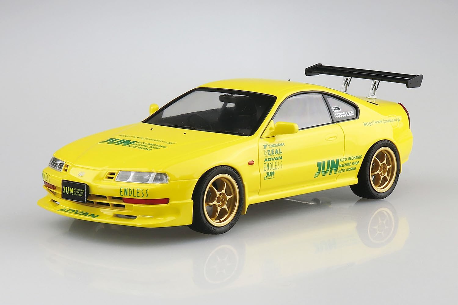 Aoshima 1/24 The Tuned Car Series No.73 Honda JUN Auto Mechanic BB1 Prelude '91 - BanzaiHobby