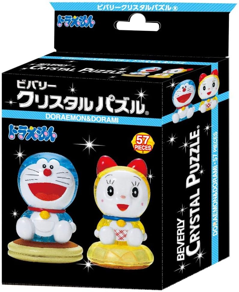 Beverly 50255 Crystal Puzzle Snoopy Doraemon & Dorami - BanzaiHobby