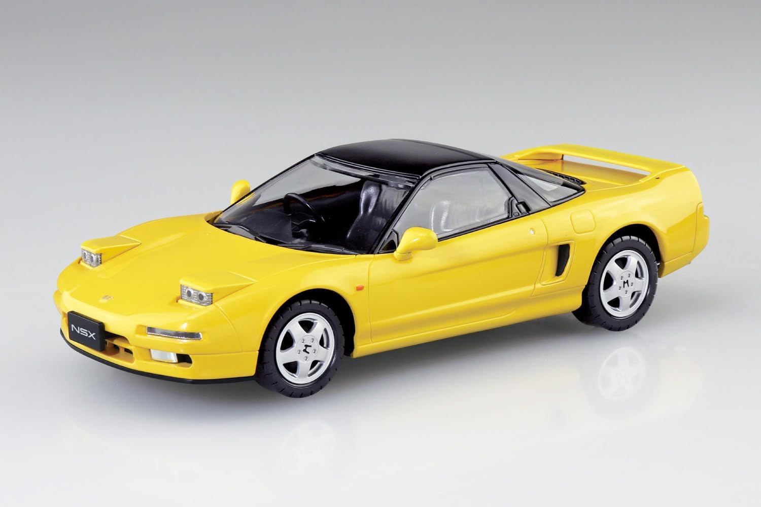 Aoshima 1/32 RakuPla Snap Kit No.19-IY Honda NA1 NSX (Indie Yellow Pearl) - BanzaiHobby