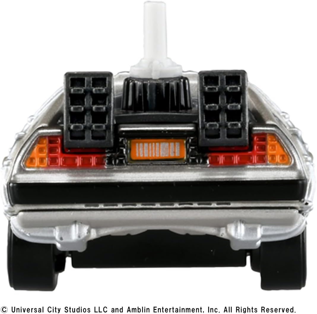 Tomica P Unlimited 02 BTTF Time Machine (Part 3) - BanzaiHobby