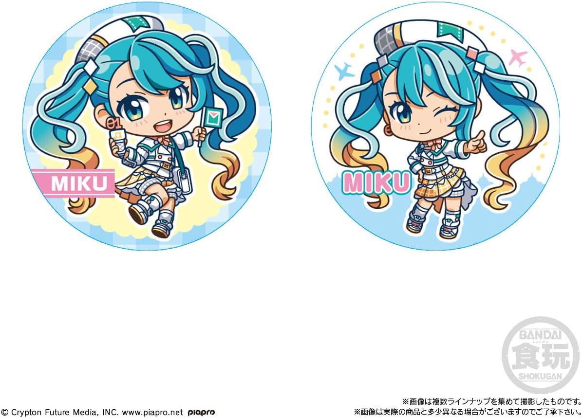 Bandai CAN BADGE COLLECTION Hatsune Miku “Magical Mirai 2024” (set of 14) - BanzaiHobby