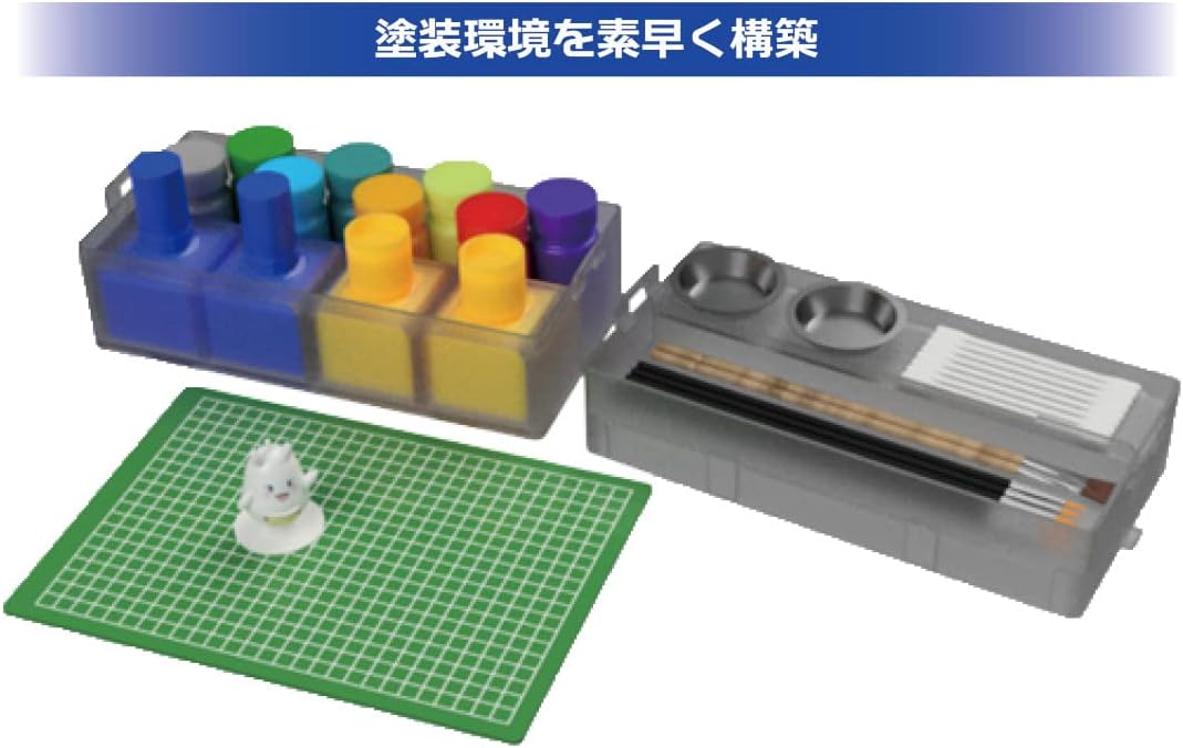 Plamokojo PMKJ024CL Modeling Container 054 Paint Options Clear White - BanzaiHobby