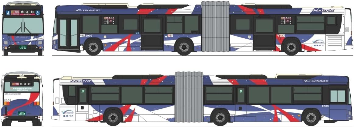 Tomytec The Bus Collection Bus Colle Kawasaki Tsurumi Rinko Bus KAWASAKIBRT Joint Bus - BanzaiHobby