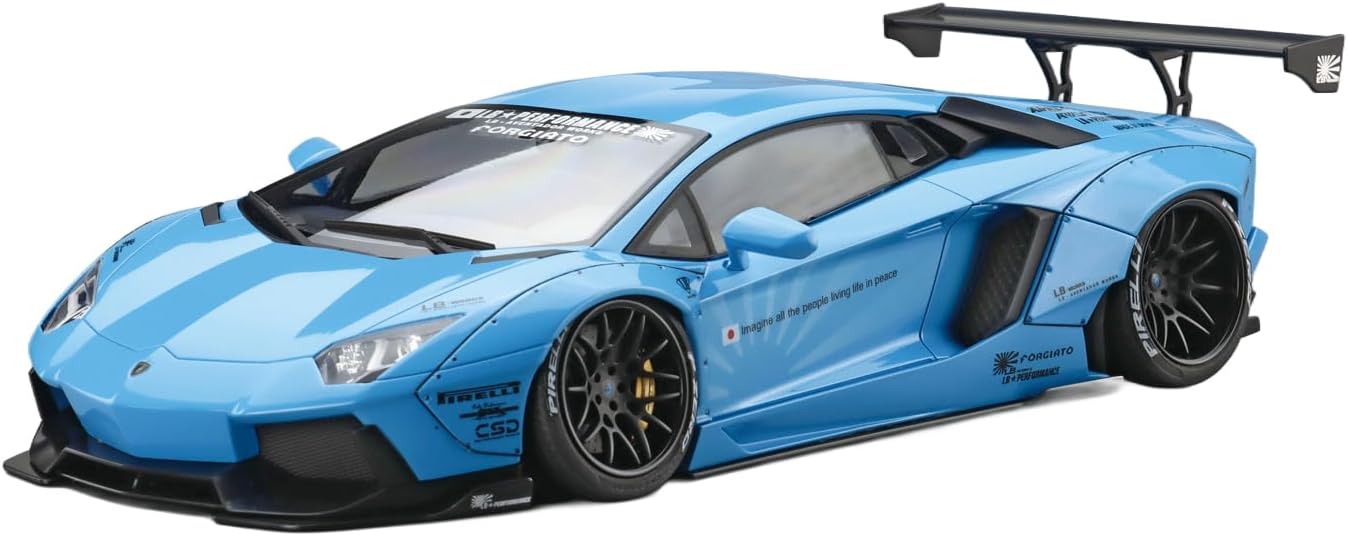 Aoshima 1/24 Liberty Walk No.17 LB Works Lamborghini Aventador Ver.1 - BanzaiHobby