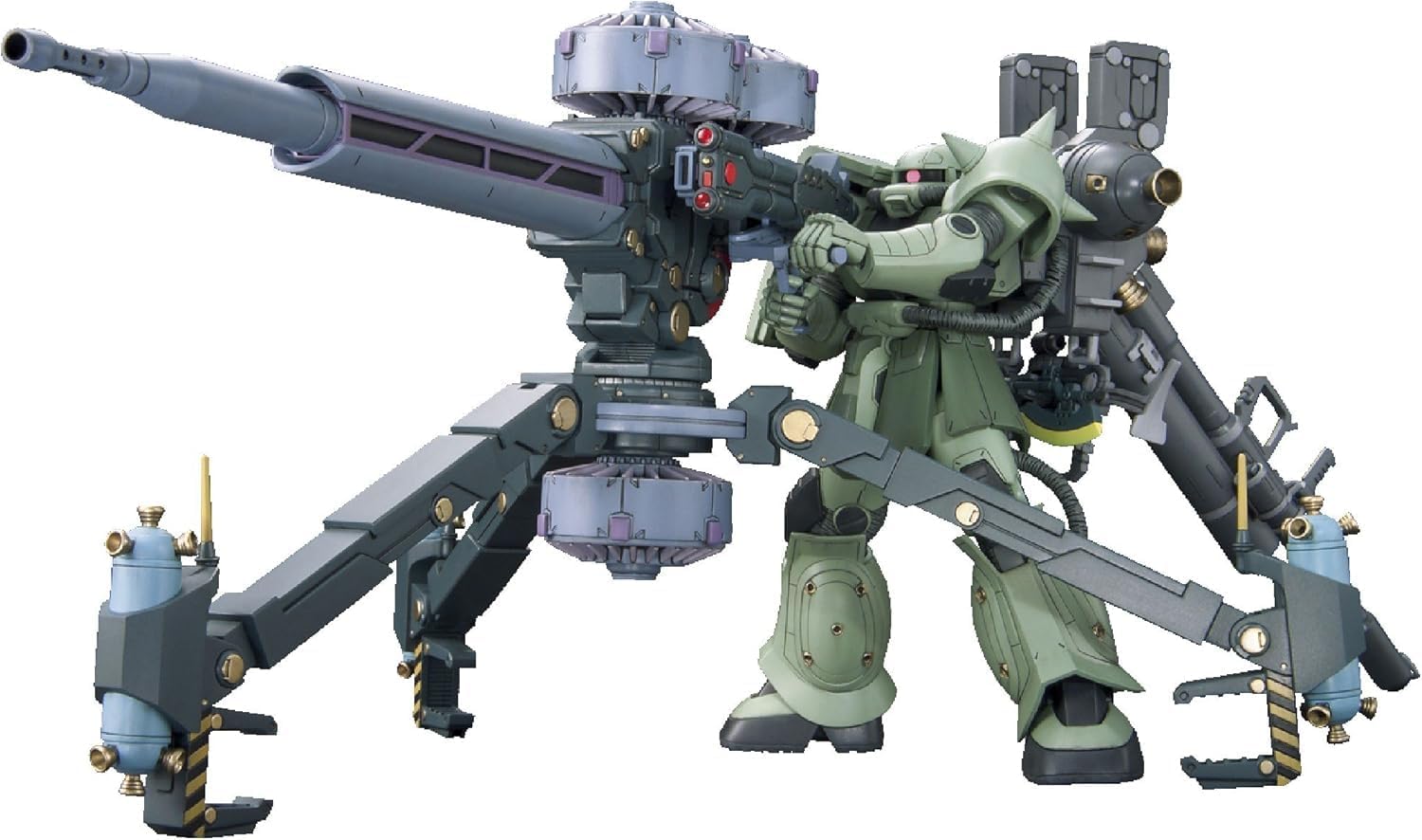 Bandai 1/144 HG MS-06 Zaku II + Big Gun (Gundam Thunderbolt Ver.)