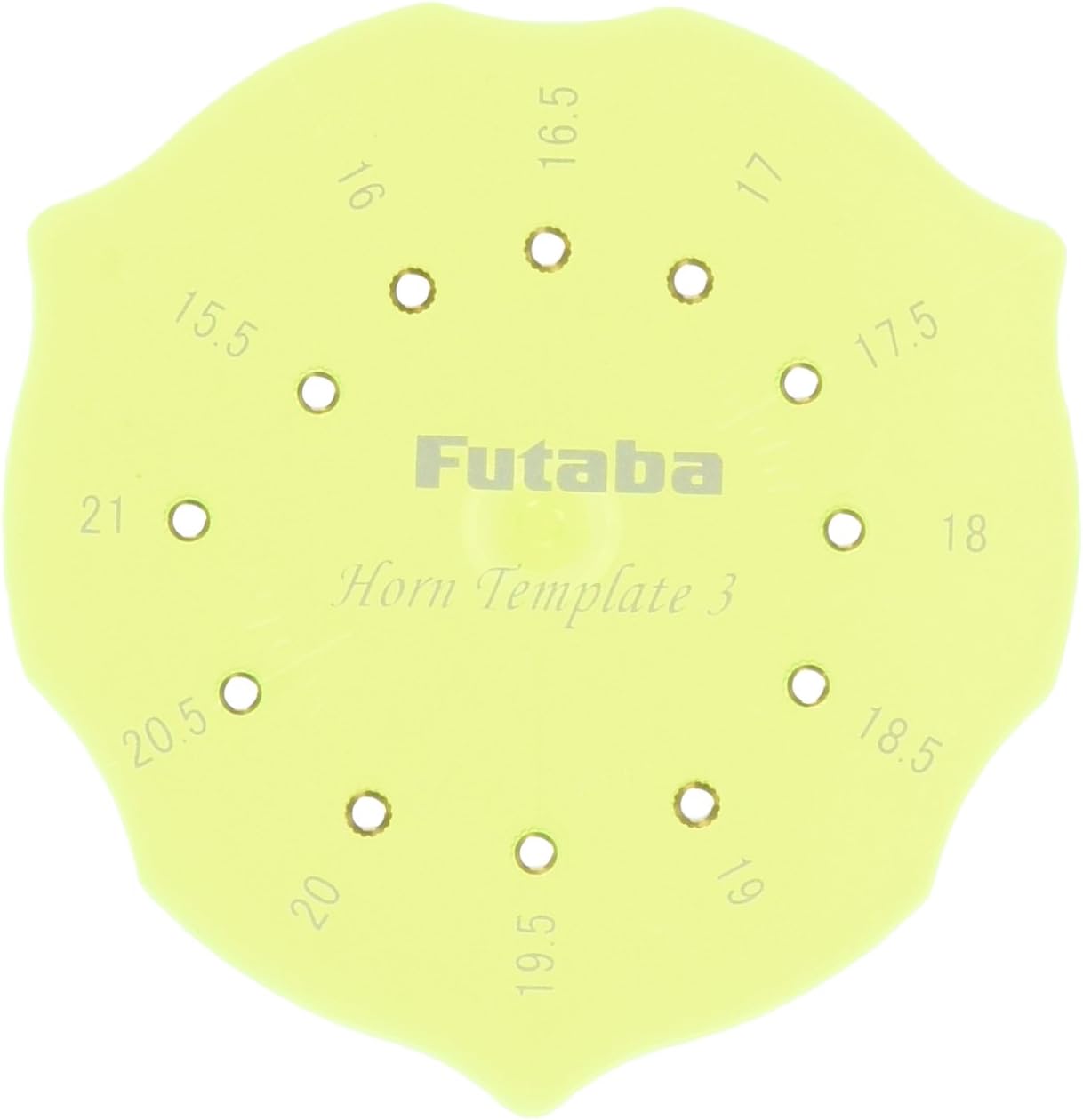 Futaba BS0162 horn template 3 (15.5-21) - BanzaiHobby