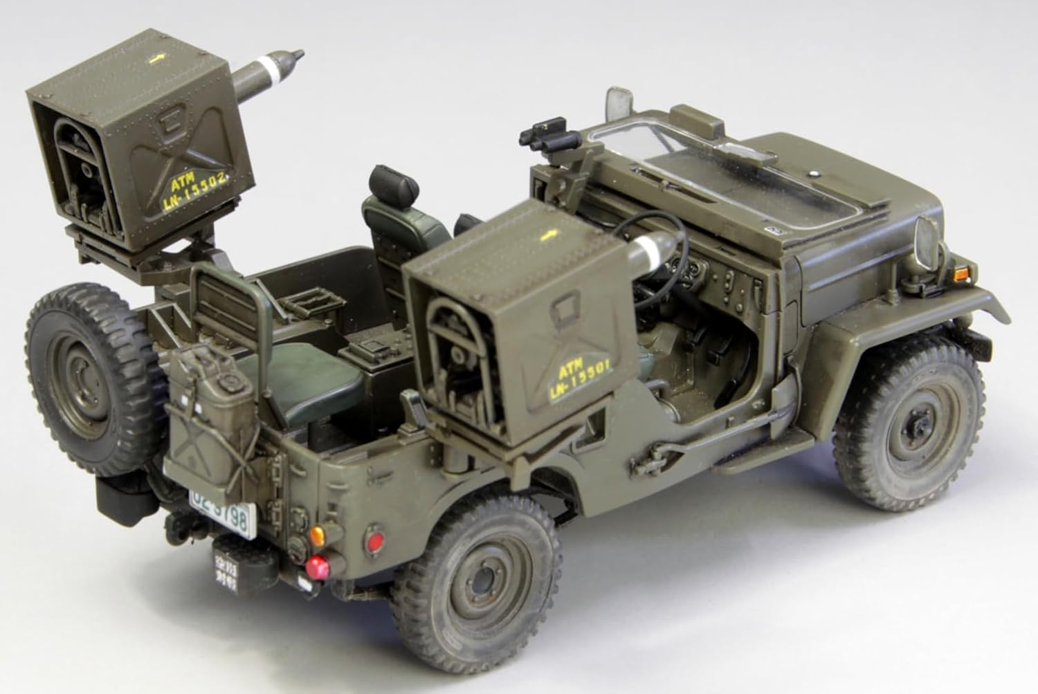 Fine Molds MJ04 1/35 Japan Ground Self-Defense Force Type 73 Light Truck (with MAT) - BanzaiHobby