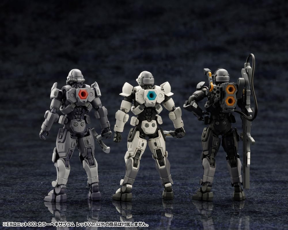 Kotobukiya HG150 1/24 Hexa Gear EX Unit 002 HEXA G-R.A.M Red Ver. - BanzaiHobby