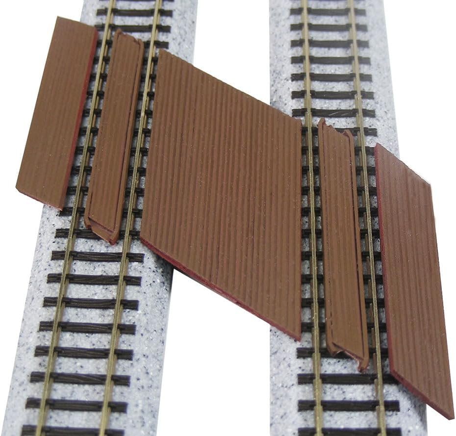 TGW NA-114 N Gauge Diagonal Crossing Board Large (5 Parts) - BanzaiHobby