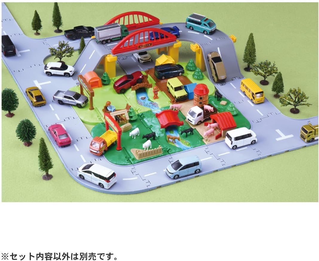 Tomica World Tomica & Town Lively Ranch Set