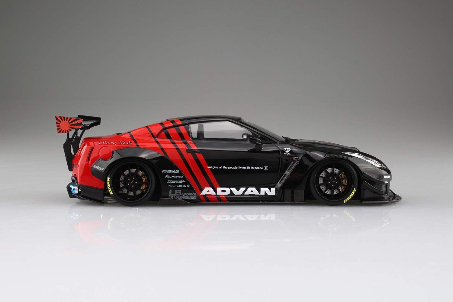 Aoshima 1/24 Liberty Walk No.13 LB Works R35 GT-R Type 2 Ver.2 - BanzaiHobby