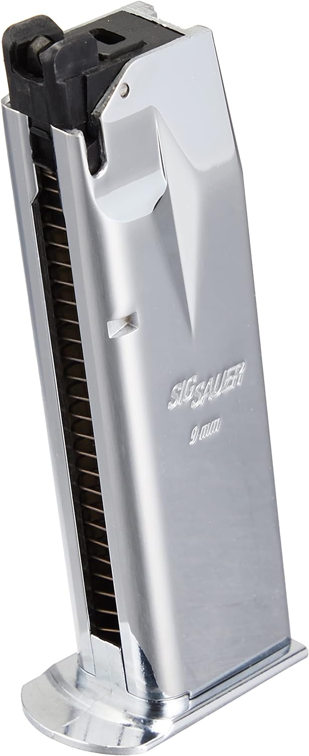 Tokyo Marui Gas Blowback Sig Series Sig P226 E2 Spare Magazine for Stainless Steel - BanzaiHobby