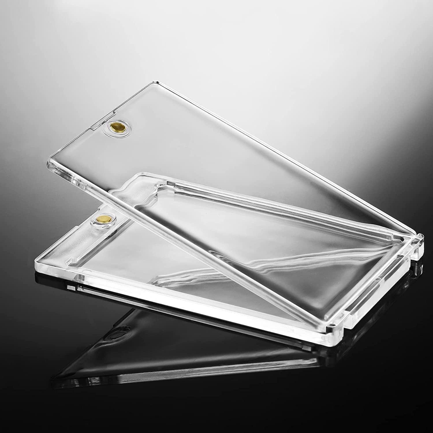 FFOGG マグネットローダー ポケカ ローダー UVカット マグネットホルダー 35pt 収納 トレカ保護ケース ケース 遊戯王カードケース ポケカ 磁石式 (ローダー10個) - BanzaiHobby