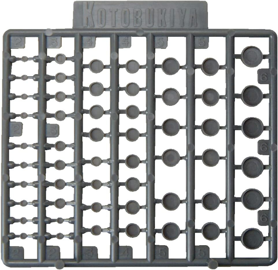 Kotobukiya P106Y M.S.G Modeling Support Goods Plastic Unit P106 Round Nozzle (S)