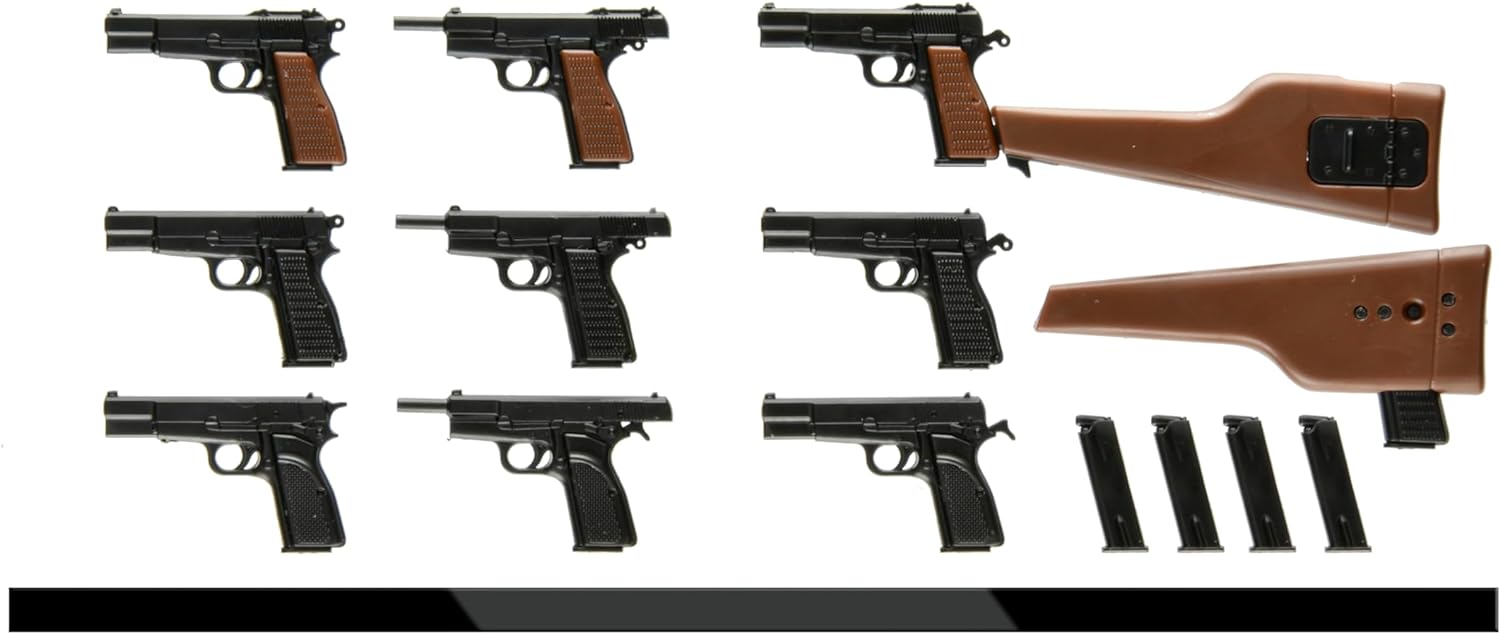 Tomytec Little Armory LA096 Browning HP Type Plastic Model - BanzaiHobby