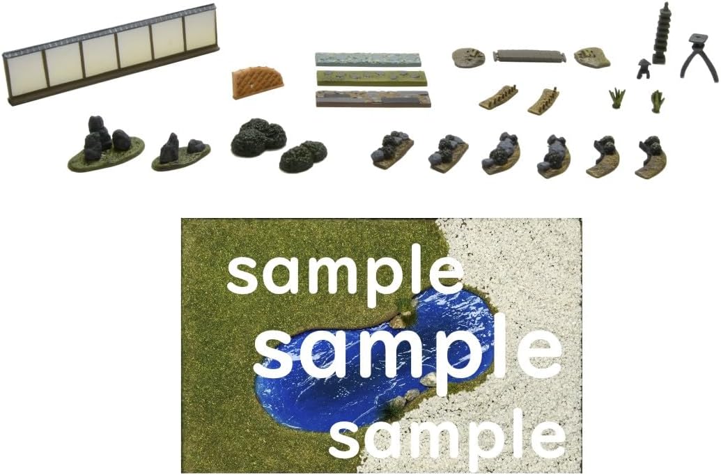 TOMYTEC Scenery Accessories 041-2 Japanese Garden Set 2 - BanzaiHobby
