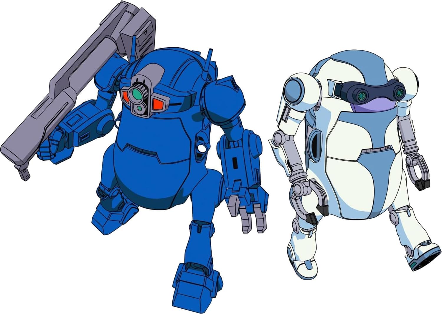 Hasegawa 64816 1/35 MechatroWeGo Votoms Collaboration Series Vol.4 Strike Dog & Epsilon (Set of 2) - BanzaiHobby