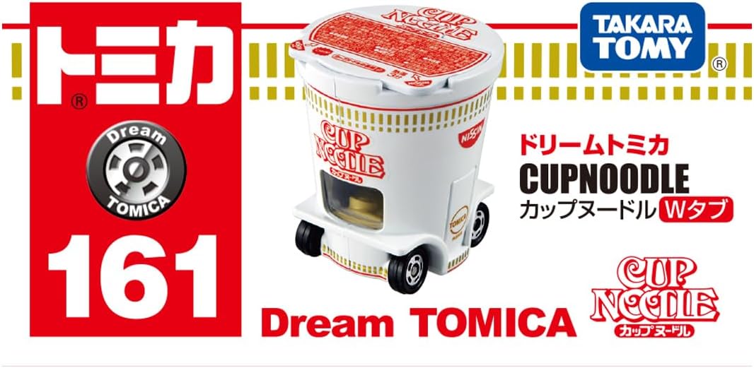 Dream Tomica No. 161 Nissin Cup Noodle W Tab - BanzaiHobby