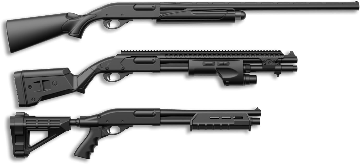 Tomytec Little Armory LA093 M870 Type Tactical Plastic Model - BanzaiHobby