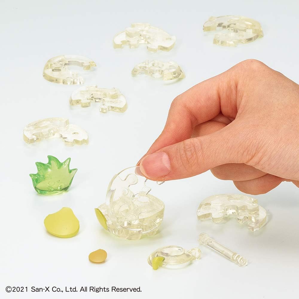 Beverly 50270 Crystal Puzzle - Sumikko Gurashi Cat & Zasso 18 Piece - BanzaiHobby