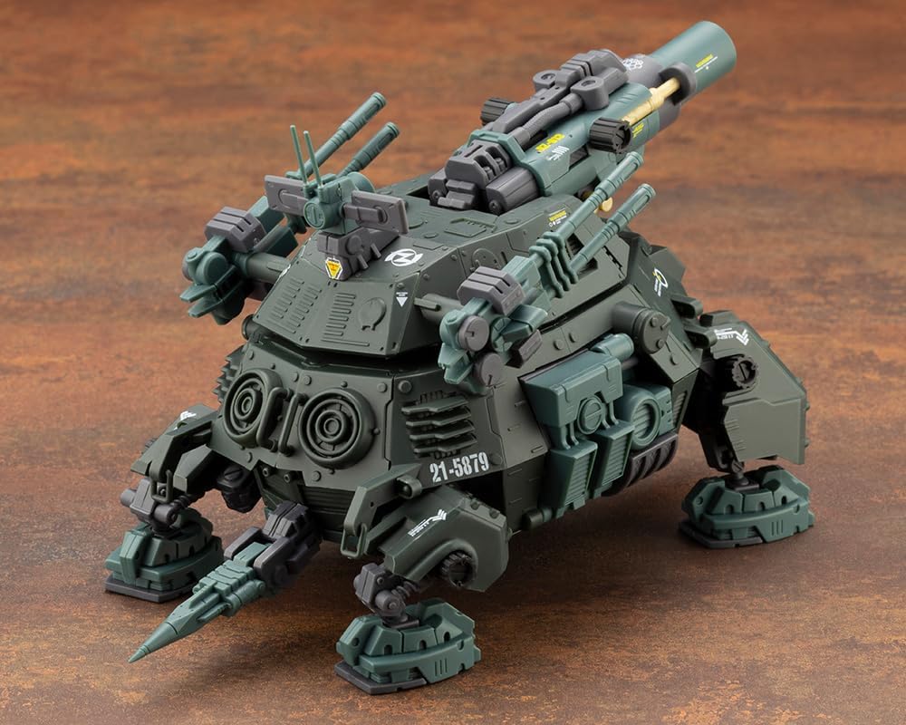 Kotobukiya ZD189 1/72 HMM Zoids RZ-013 Canon Tortoise Marking Plus Ver. - BanzaiHobby