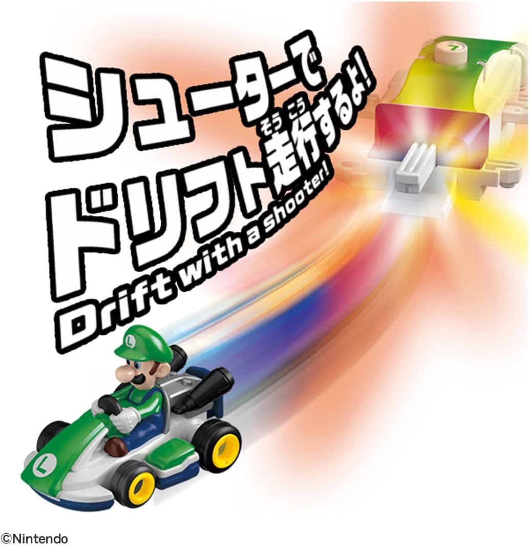 Dream Tomica SP Drift Tomica Mario Kart Drift ST Luigi & Standard Kart - BanzaiHobby