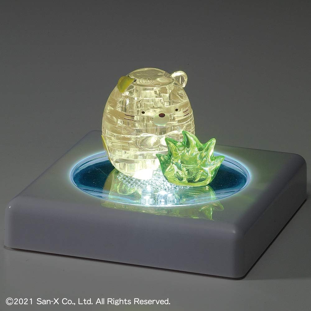 Beverly 50270 Crystal Puzzle - Sumikko Gurashi Cat & Zasso 18 Piece - BanzaiHobby