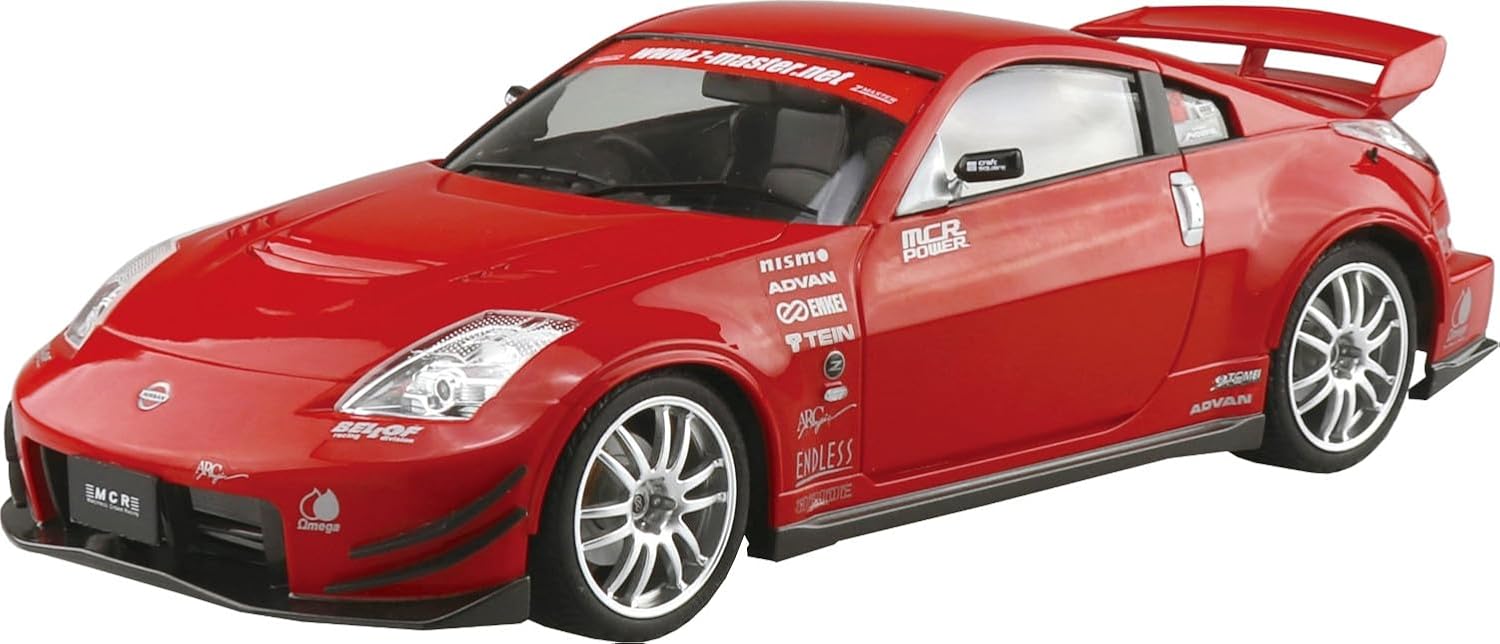 Aoshima 069103 1/24 Bunka Kyozai The Tuned Car Series No.68 Nissan MCR Z33 Fairlady Z '05 - BanzaiHobby