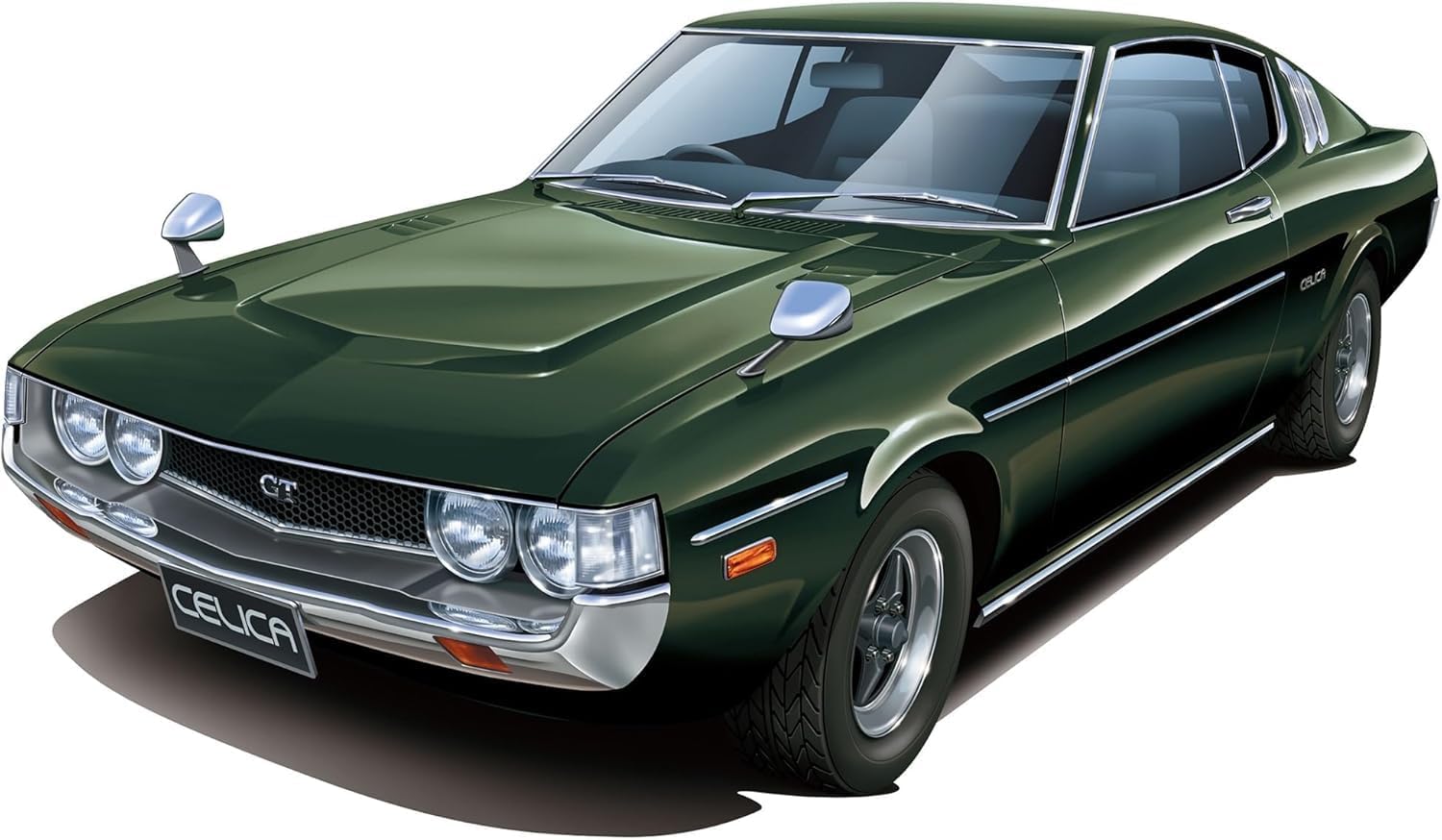 Aoshima 1/24 The Model Car No. 37 Toyota RA35 Celica LB 2000 GT 1977 - BanzaiHobby