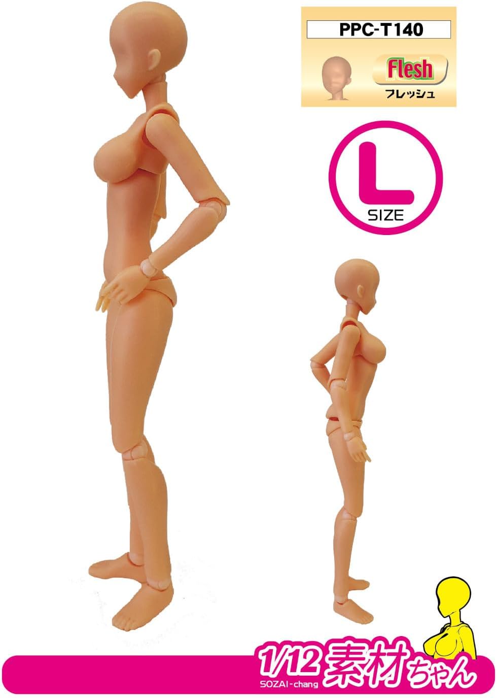 Hobby Base PPC-T140 1/12 Premium Parts Collection Joint Technique EX Material Chan L Fresh - BanzaiHobby