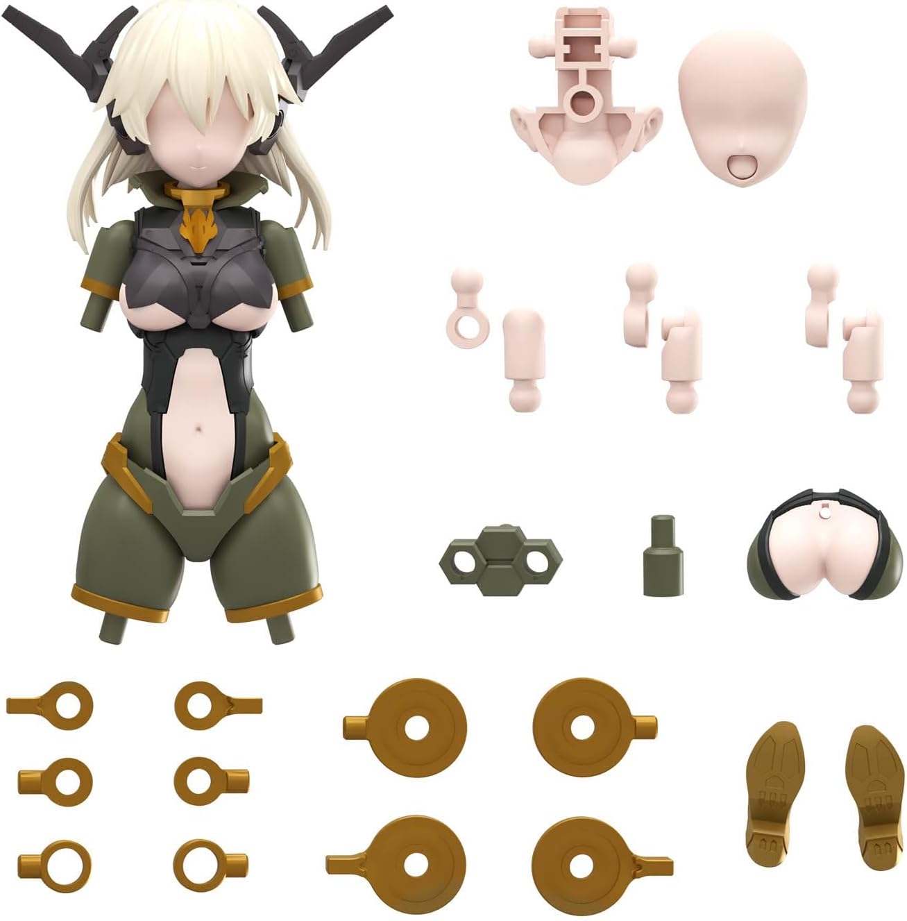 Bandai 671516 30MS Optional Parts Set 13 (Tactical Costume) (Color B) - BanzaiHobby