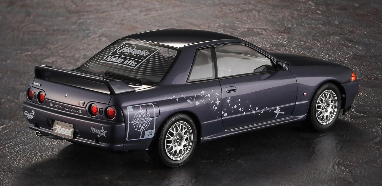 Hasegawa SP672 1/24 Tokyo Xtreme Racer x Hasegawa Nissan Skyline GT-R (BNR32) Plamos - BanzaiHobby