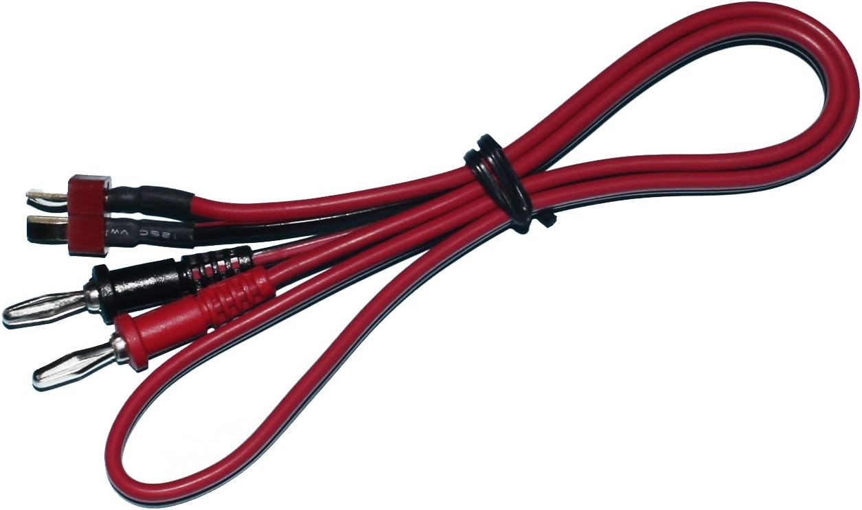 ABC Hobby 76185 Output Cord with T-Type Connector (Banana Plug) - ABC Hobby Banzai Hobby