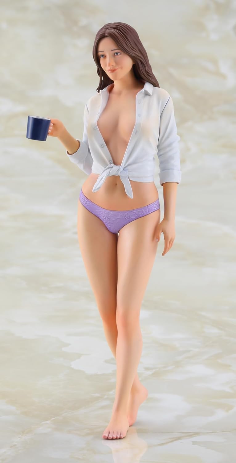 Hasegawa SP638 1/12 12 Real Figure Collection No.43 Morning Coffee - BanzaiHobby