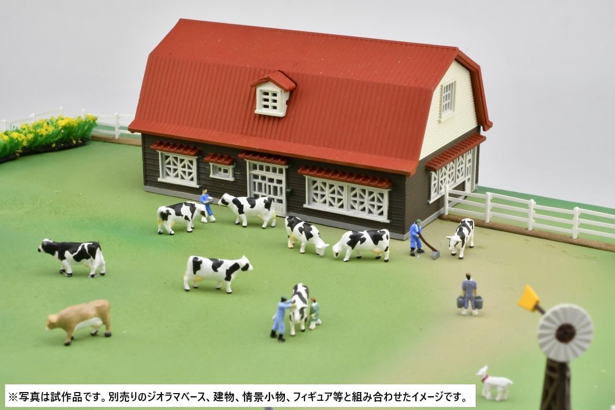 TOMIX Scene Collection The Animals 102-2 Dairy Cow 2 Diorama Supplies - BanzaiHobby
