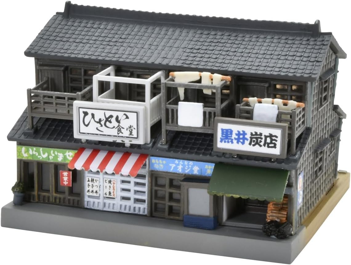 TOMYTEC 338260 (N Gauge) Building Collection 054-1R Shop Row House A1R