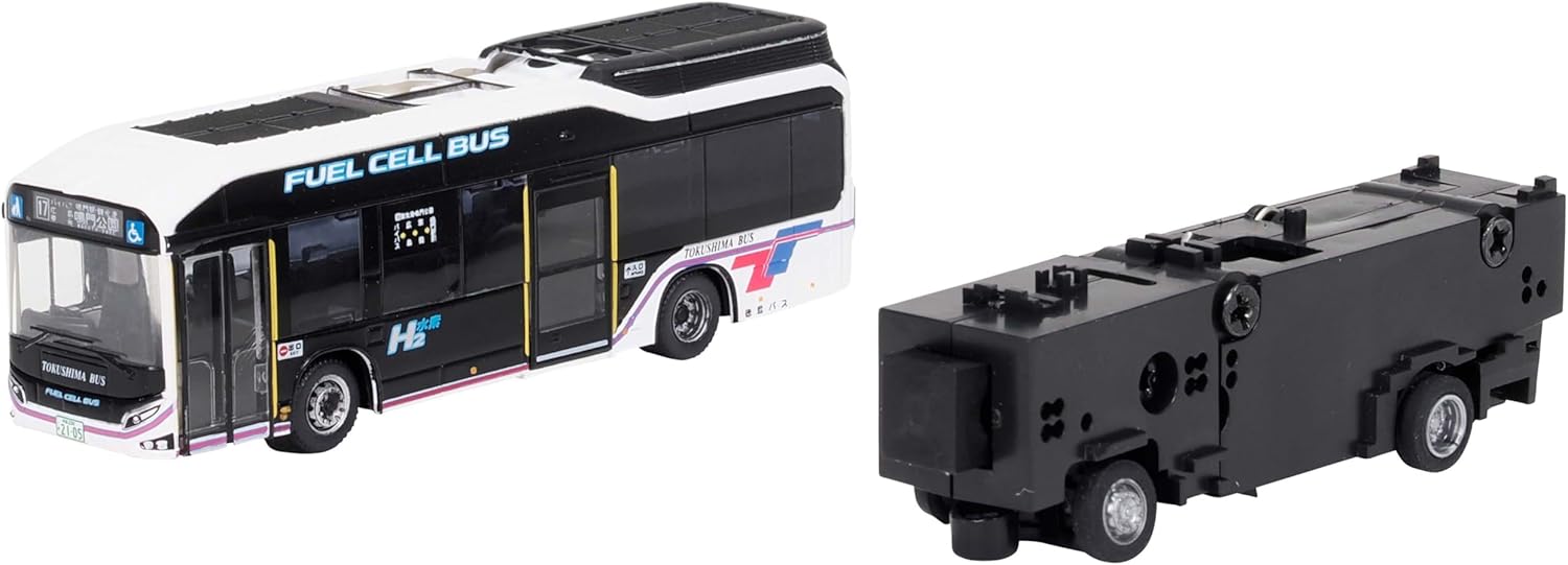 TOMYTEC Bus Collection Running System Toyota SORA Power Set (Tokushima Bus Specification) - BanzaiHobby