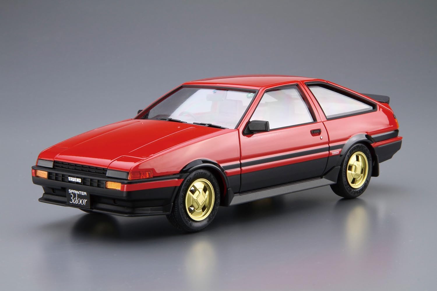 Aoshima 1/24 The Model Car No. 86 Toyota AE86 Sprinter Trueno GT-APEX 84 - Aoshima Banzai Hobby