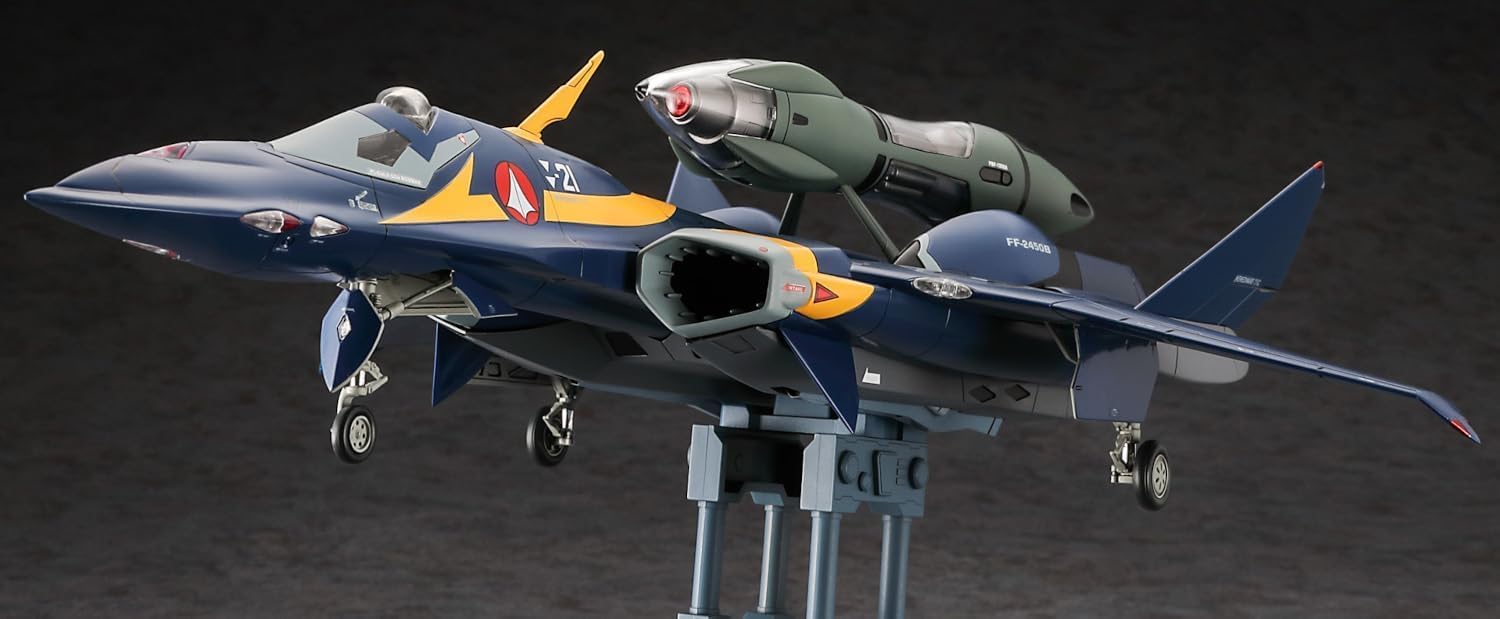 Hasegawa 65887 1/72 Macross Plus YF-21 w/Fast Pack & Fold Booster - BanzaiHobby
