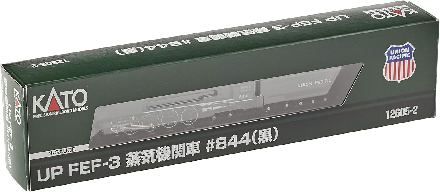 KATO 12605-2 UP FEF-3 Steam Locomotive - BanzaiHobby
