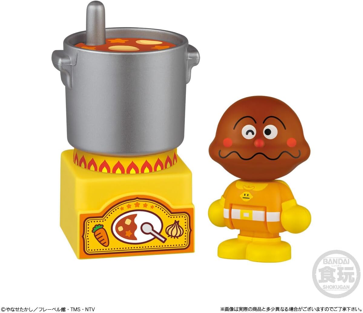 Bandai Collect and Play! Anpanman Town Doll Set (1Box 10pcs) - No Weight - BanzaiHobby