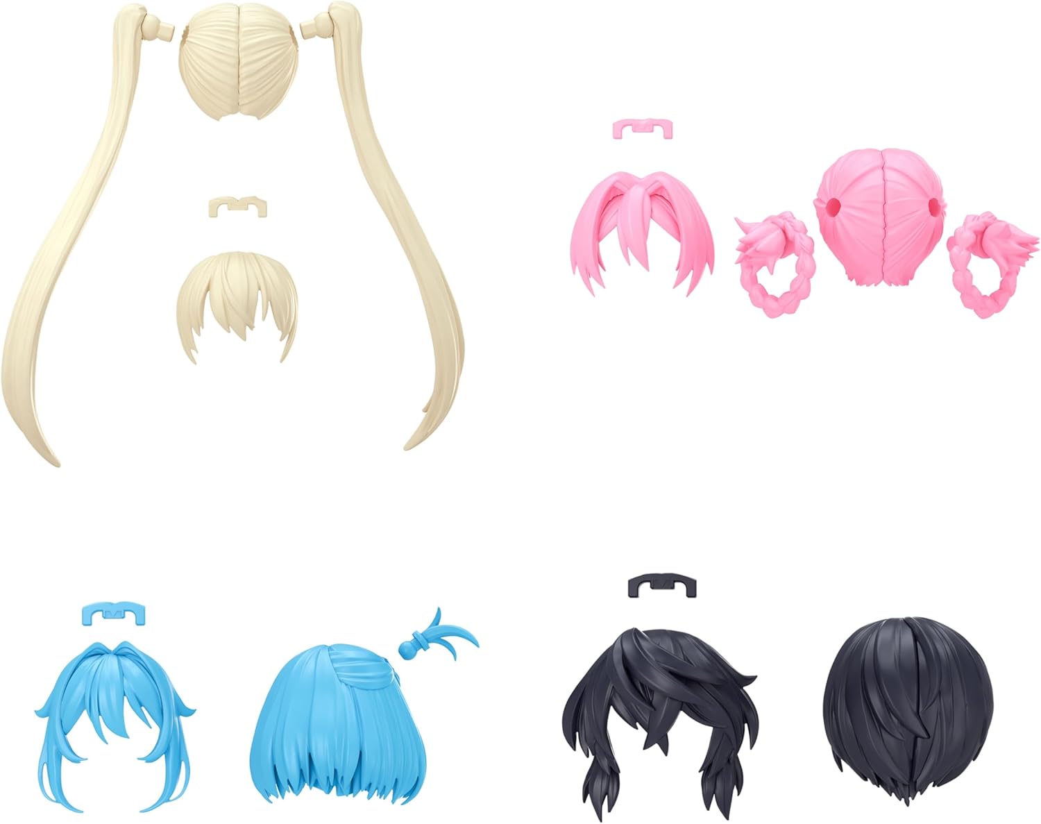Bandai 30MS OPTION HAIR PARTS SET Vol.13 - BanzaiHobby