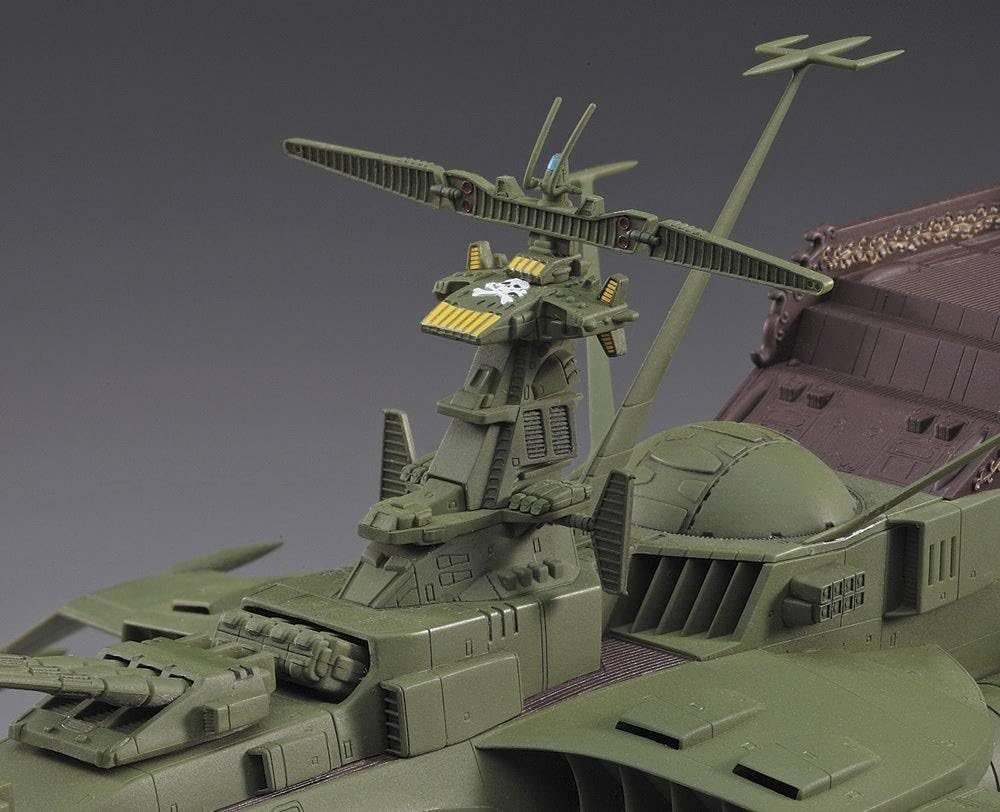 Hasegawa 64780 1/1500 Galaxy Express 999 ANOTHER STORY Ultimate Journey Space Pirate Battleship Arcadia Third Ship - BanzaiHobby